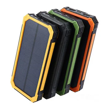 

Multifunction Solar Mobile Power Supply Kit No Battery Led Solar Panel Charger Storage Box Dual USB 18650 Power Bank Case