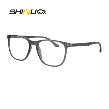 

UV400 Anti Blue Light Glasses Antifatigue Computer Worker's Eyewear Lightweight TR90 Rimmed Eyeglasses Frame Clear Lens Goggle