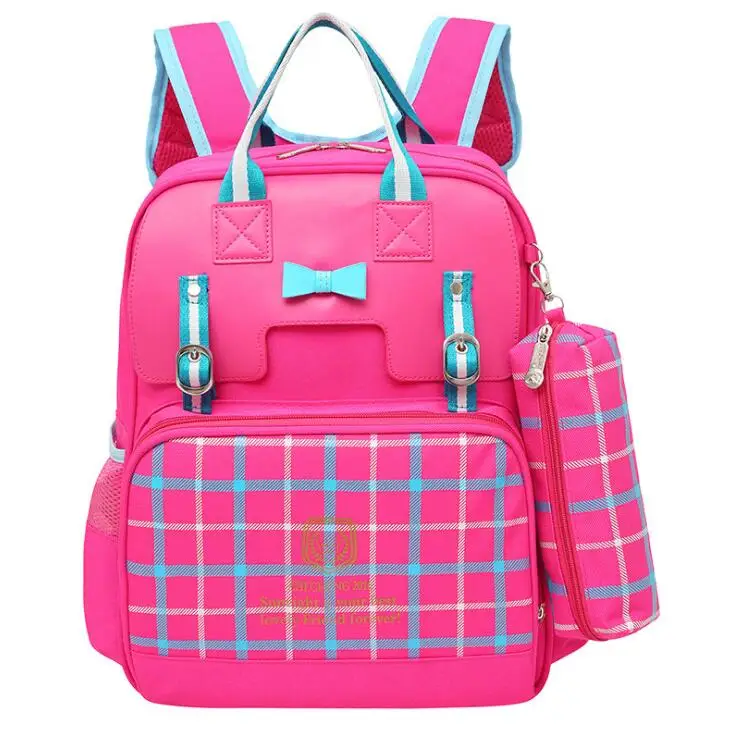 

School Backpacks For Girls Primary Kids Bags High Quality Large Size Capacity School Bags For Children Girls