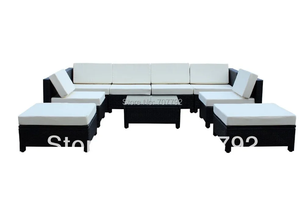 Online 9 Pcs Luxury Wicker Patio Sectional Indoor Outdoor Sofa Online 9 Pcs Luxury Wicker Patio Sectional Indoor Outdoor Sofa Furniture Set White Cushion Aliexpress Mobile