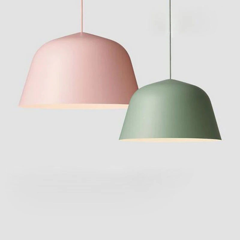 

GETOP Nordic Aluminium Product Macarons Ceiling lamp LED Denmark Modern Simple Restaurant Kitchen Personalized Creative Lighting