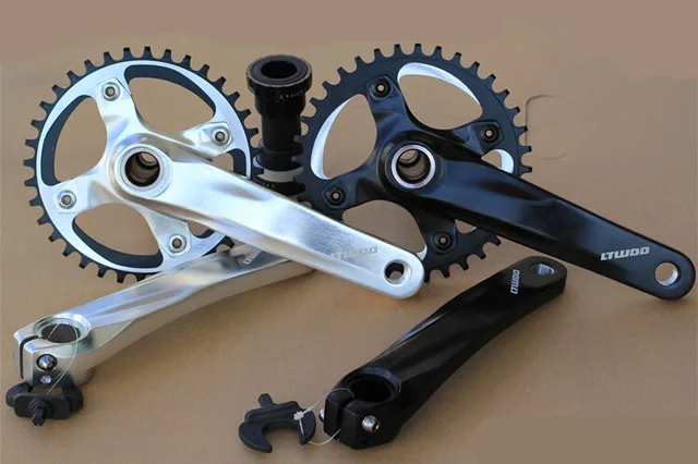 Cheap bicycle chain wheel 34T/36T bicycle sprocket montanha bike crank wheel mtb bike cranks alloy crankset 170MM