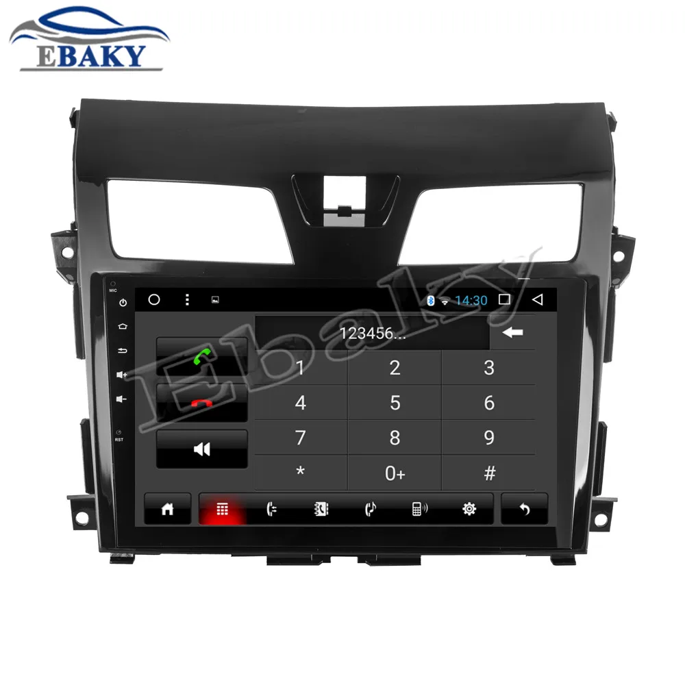 Best NaviTopia 10.1inch 1GB/2GB RAM Quad Core/Octa Core Android 7.1/8.1 Car DVD Radio for Nissan Teana 2013 2014 2015 2016 GPS/wifi 15