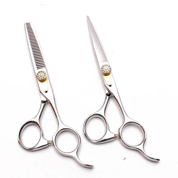 

6" 17.5cm Customize Logo Stainless Professional Hairdressing Scissors Cutting Shears Thinning Scissors Salon Hair Scissors C1026