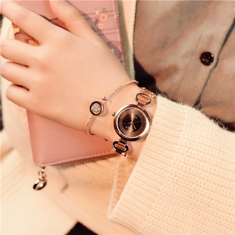

High Quality Bracelet Quartz Watches Woman Watches 2017 Fashion Brand Luxury Ladies Wrist Watches Montre Femme Relogio Masculino