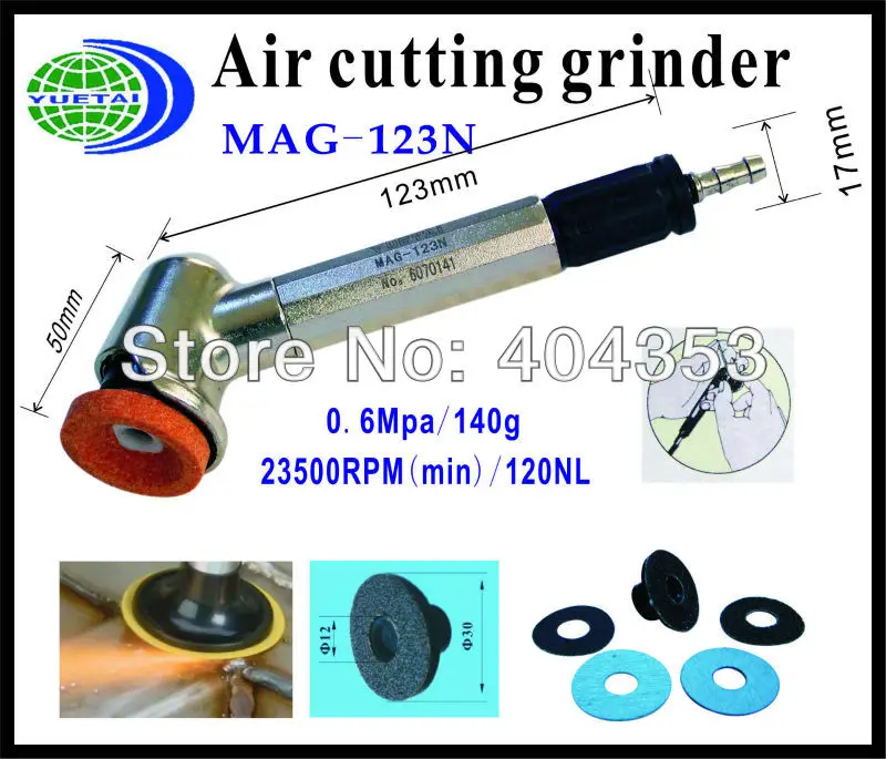 Pneumatic angle grinder MAG-123N angle-grinder-discs Pneumatic angle grinder MAG-123N angle-grinder-discs