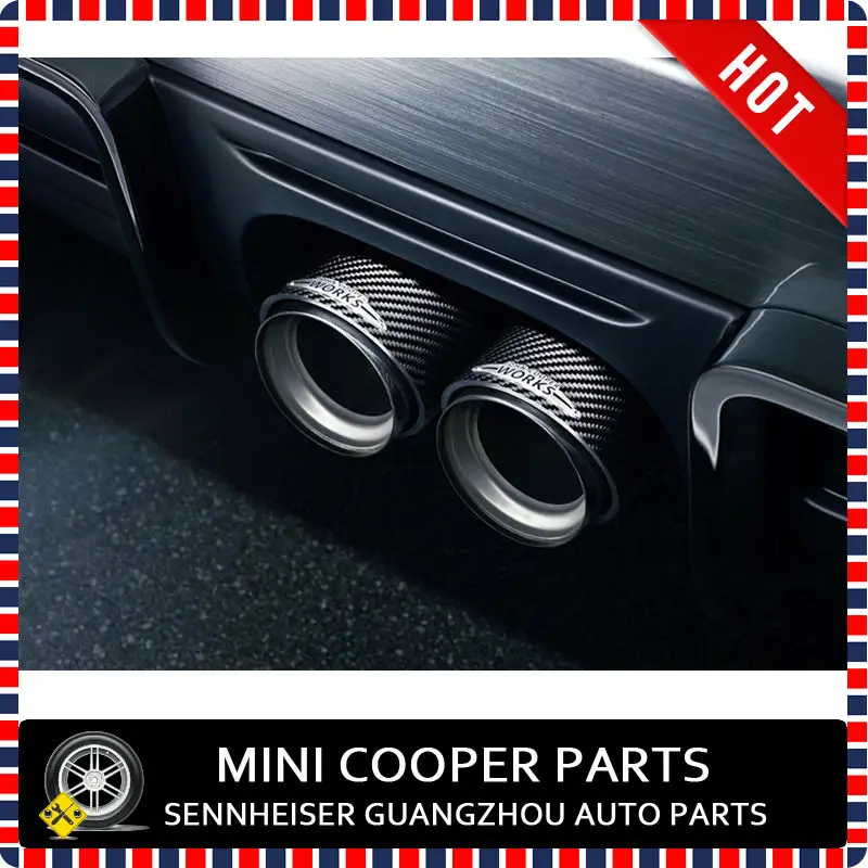 Фирменная Новинка JCW Mini Cooper S выхлопная труба Finisher комплект для настройки
