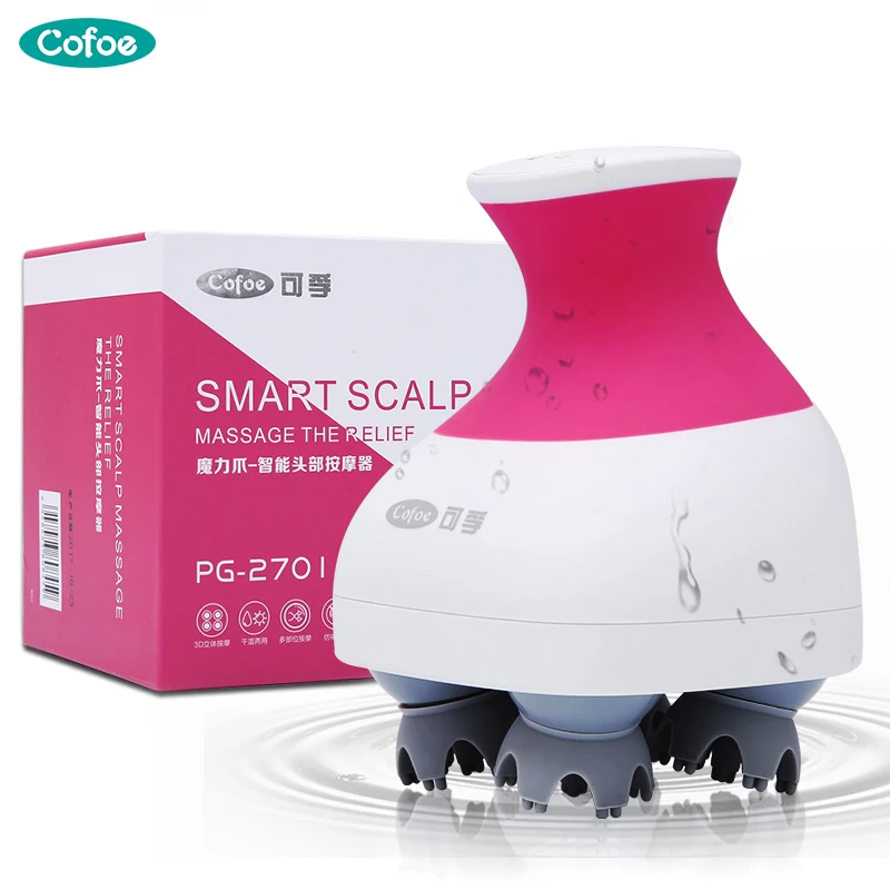 

Cofoe Electric 3D Kneading Scalp head massager Multifunctional Body massagers Smart massager device for head massage&relaxation