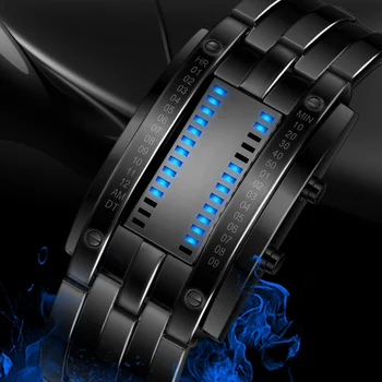 

Skmei Popular Men Fashion Creative Watches Digital Led Display Water Shock Resistant Lover'S Wrist Watches Clock Men