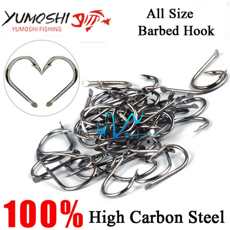 Brand Fishing hook Barbed hook Japanese High Carbon Steel Strength 13