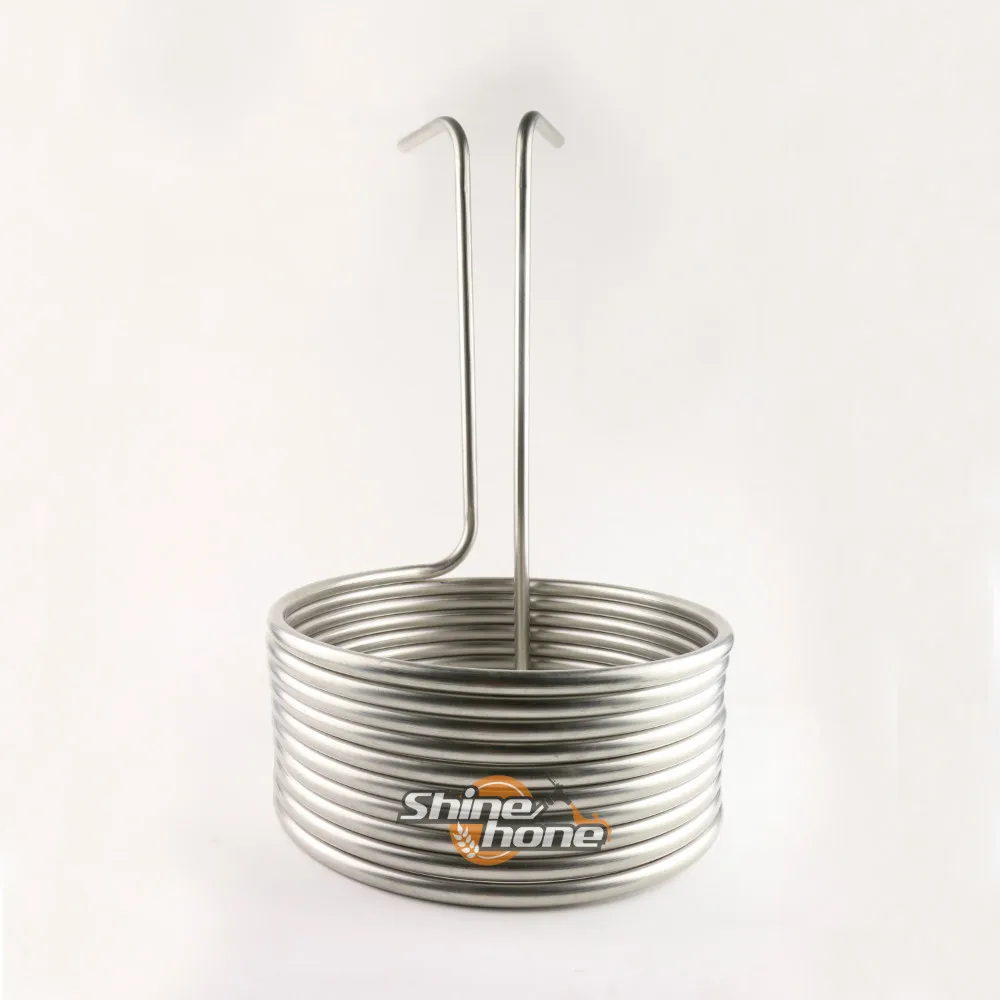 Super Efficient 3/8" x 25' food grade 304 stainless steel Wort Chiller