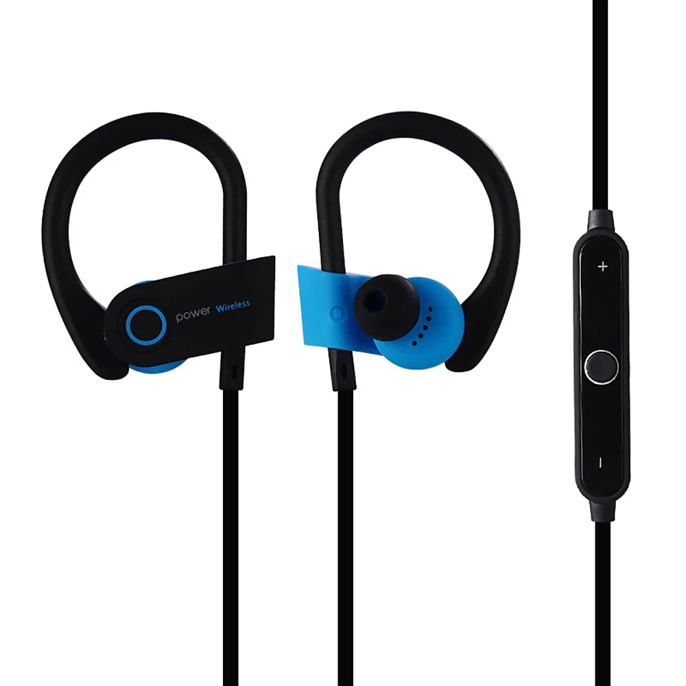 2019 Chineon Waterproof Sweatproof Wireless Bluetooth In Ear Sport Headphone Headset with Mic