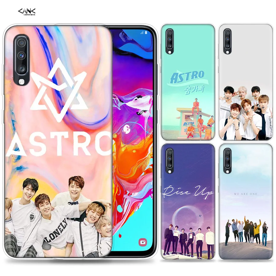 

Bags Case for Samsung Galaxy Mobile Phone A50 A70 A30 A20 J4 J6 J8 A6 A8 M30 A7 Plus 2018 Note 8 9 Astro Kpop Music Bank Coque J