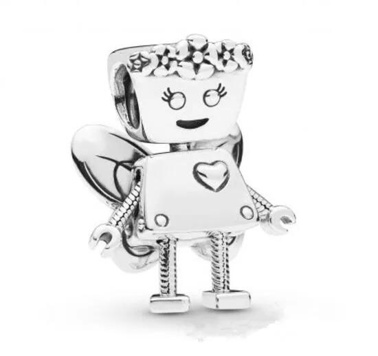 

Original 925 Sterling Silver Bead Floral Bella Bot Charm Beads Fit Women Pandora Bracelet & Bangle Diy Jewelry