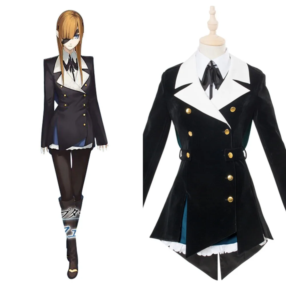 Fate Grand Order Косплей Костюм Ophelia Phamrsolone костюм наряд Хэллоуин Карнавал косплей