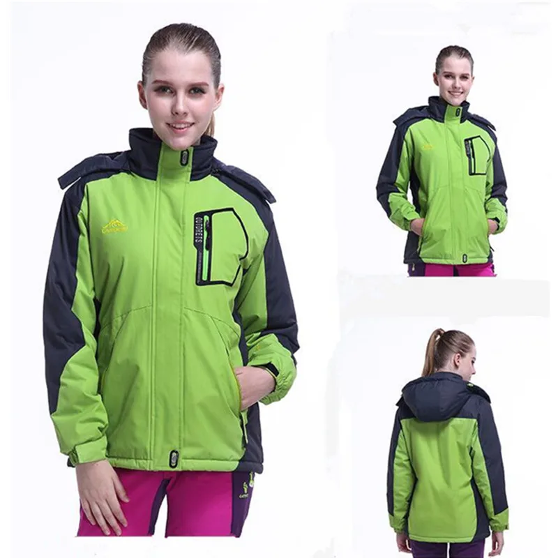 Высококачественные женские зимние лыжные куртки для охоты на открытом воздухе, ветронепроницаемые лыжные куртки для альпинизма, сноубординга, водонепроницаемые женские спортивные куртки