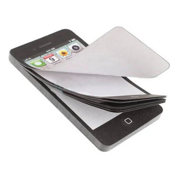 

New Sticky Post It Note Paper Cell Phone Shaped Memo Pad Gift Office Supplies