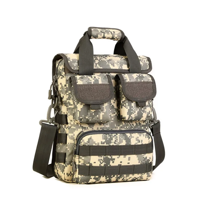 Тактические Наплечные сумки на открытом воздухе, сумка через плечо, сумка для альпинизма, путешествий, кемпинга, охоты, Сумка MOLLE, военная нейлоновая сумка XA147WA - Цвет: ACU Digital
