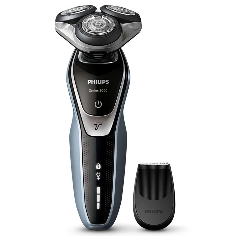 

Philips Shaver Series 5000 Wet and Dry Electric Shaver S5380/26 with MultiPrecision Blade System Precision Trimmer 100-240 V