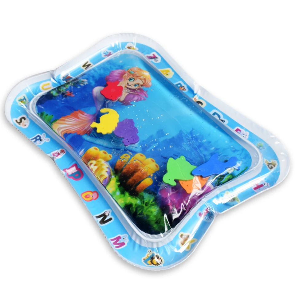 2019 Criativa Dupla Utilização Afagou Bebê Brinquedo Inflável Almofada Bebê Almofada Almofada Água Prostrado Pad Pat Brinquedo Inflável da Água 4 Inflável Almofada Bebê Almofada Almofada Água Prostrado