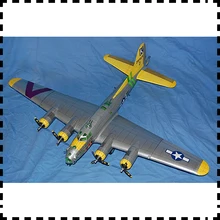 Американский B-17g воздушно-десантный бомбардировщик Fortress Бумажная модель 1: 47 модель самолета Руководство DIY военные дома