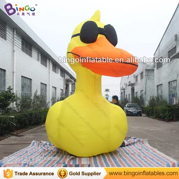 

13 feet tall big inflatable yellow duck hot sale 4 meters high large duck inflatables for decoration toys