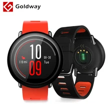 Глобальная версия Xiaomi Huami AMAZFIT Смарт-часы английская версия gps Бег Спорт Bluetooth музыка темп Wi-Fi монитор сердечного ритма