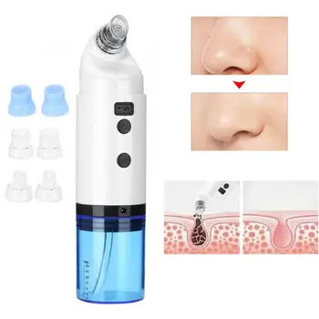 

Potable Mini Electric Face Cleaning Machine Bubble Cleanser Blackhead Suction Pimple Removal Face Clean