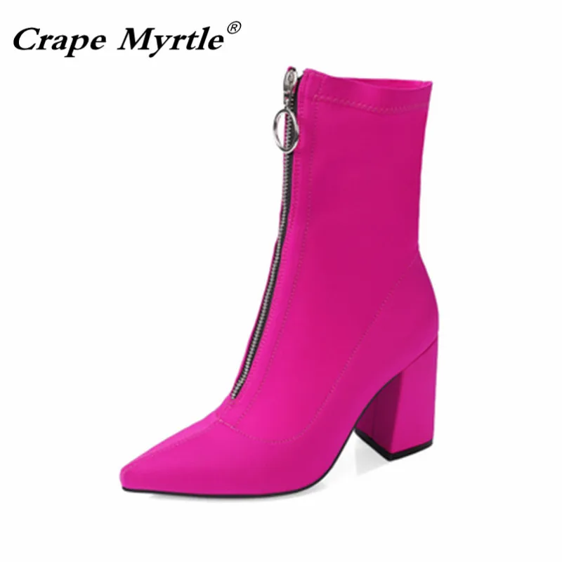 square heel boots womens