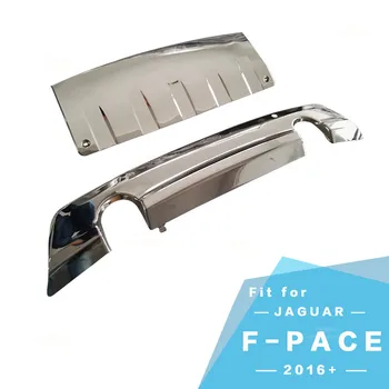 

Fit for Jaguar F-Pace 2016 2017 Stainless Steel Bumper Board Guard Skid Plate Bar