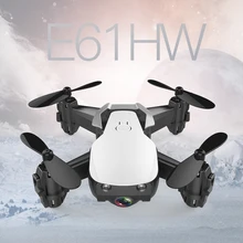 Eachine E61/E61HW Мини WiFi FPV с HD камерой режим удержания высоты складной Радиоуправляемый Дрон Квадрокоптер RTF