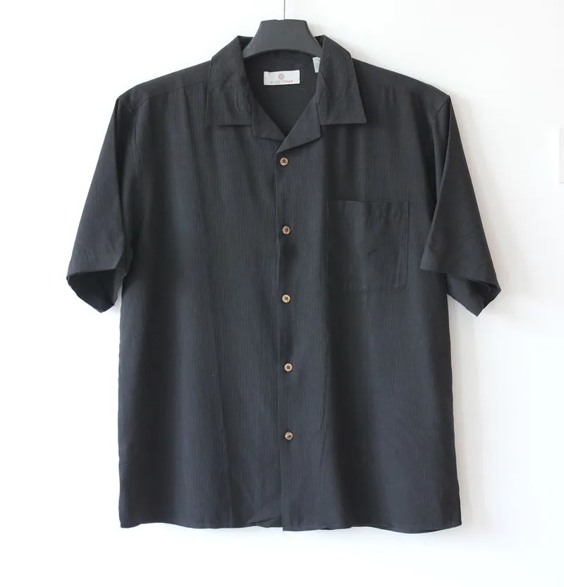 Купить Черную Шелковую Рубашку Мужскую