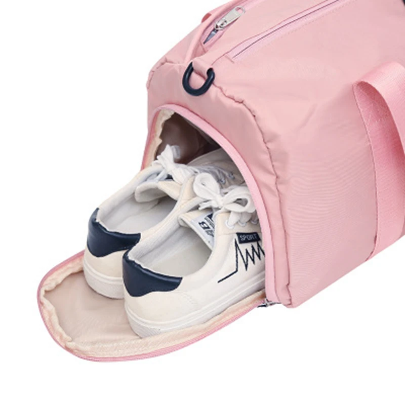 Stylish Outdoor Waterproof Nylon Sports Gym Bags Men Women Girls Training Fitness Travel Handbag Yoga Mat Bag Sac Sport (27)