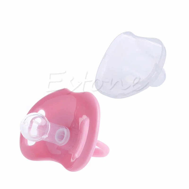 

2019 New Baby Pacifier Silicone Pacifier Clips Nipple Infant Soother Cheap Feeding