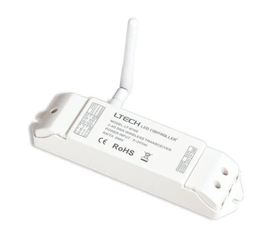 

New LT-870S 2.4G wireless DMX512 transceiver DMX512 Wireless signal output Wireless Signal Transmission RGB LED Light