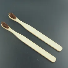 DR. Идеальный бамбуковая зубная щетка Oral бамбуковые угольные щётки, а также смазывайте механизм провода 3 шт./кор