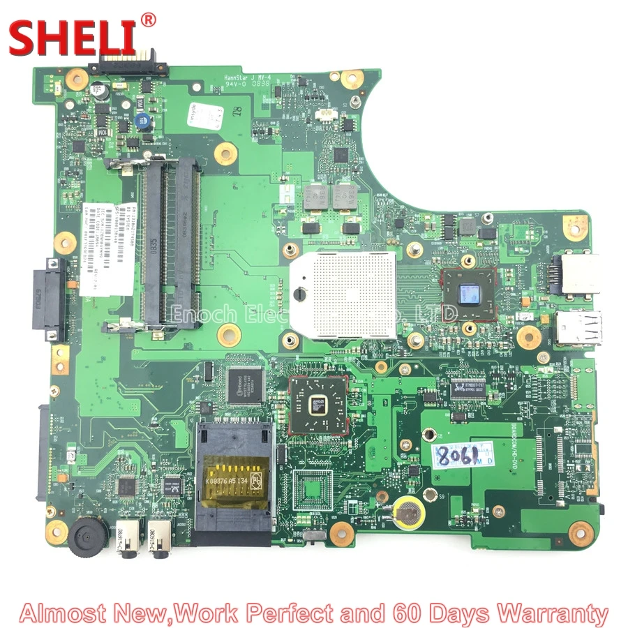SHELI V000138440 1310A2174508 материнская плата для ноутбука Toshiba Satellite L300D L305D 6050A2174501 MB A03