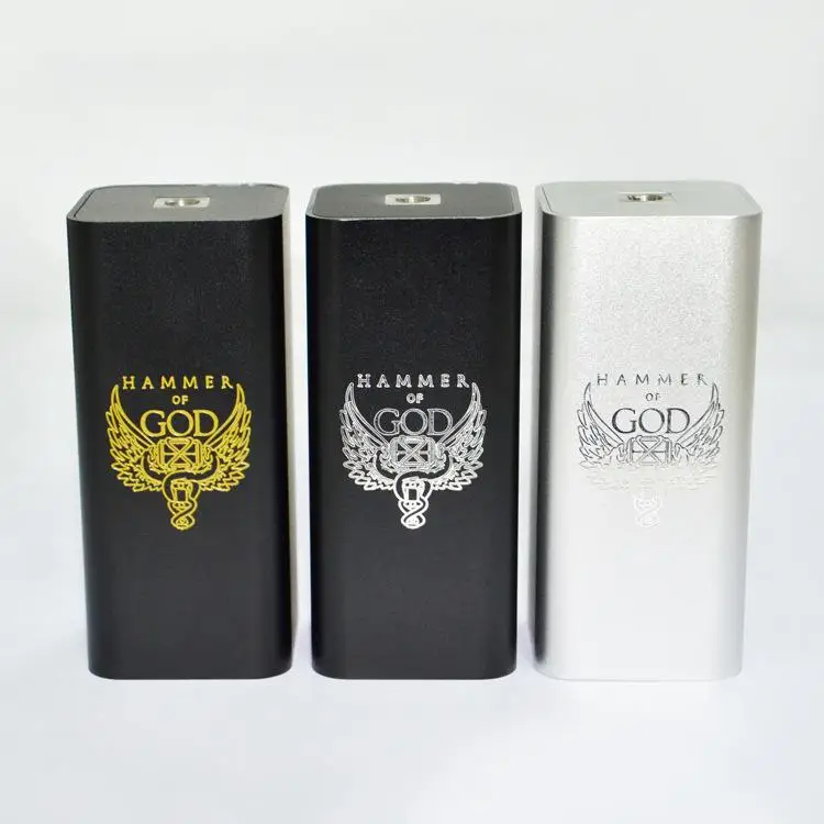 Электронная сигарета Hammer of God V3 коробка мод мощный вапоризатор механический Vape