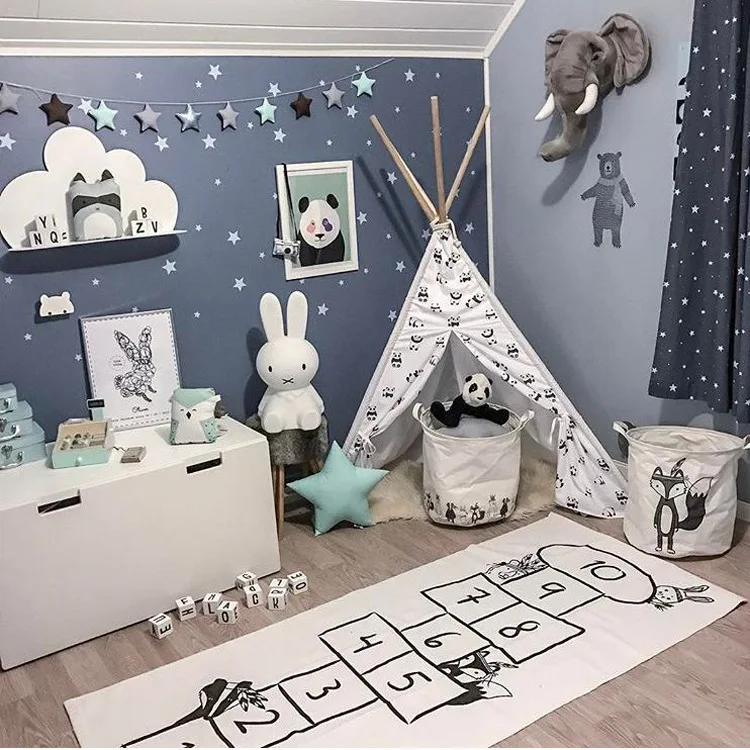 Soft Cotton Baby Kids Game Gym Activity font b Play b font font b Mat b