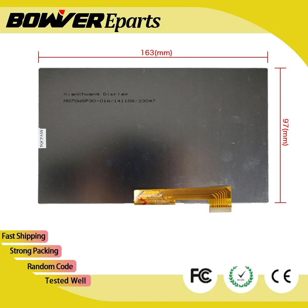 ^ A+ 30PIN 163X97mm LCD Display Matrix For 7 ^ A+ 30PIN 163X97mm LCD Display Matrix For 7