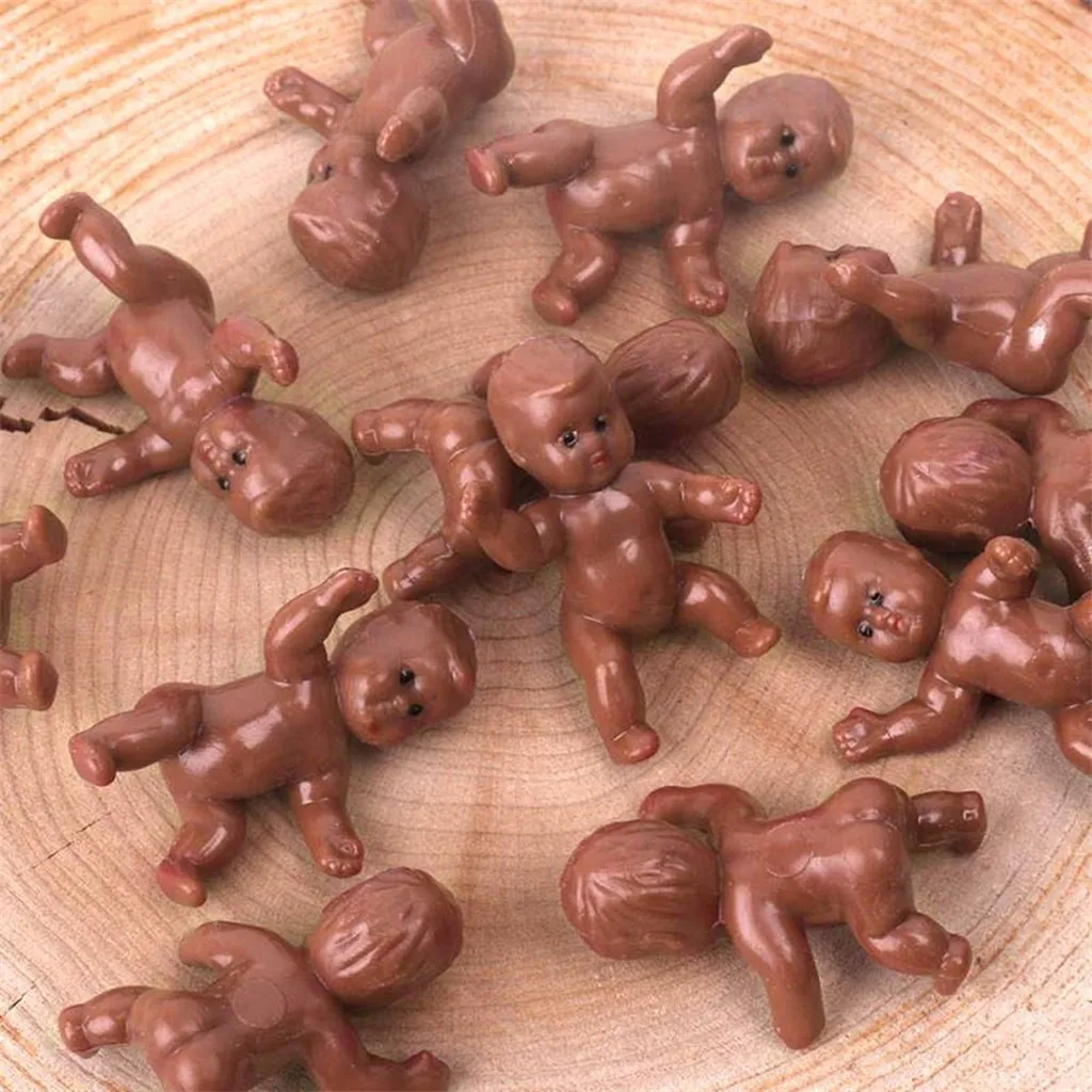 

100 Pieces Mini Plastic Baby Favor Supplies for Baby Shower and Ice Cube Game Exquisite And Practical Furniture