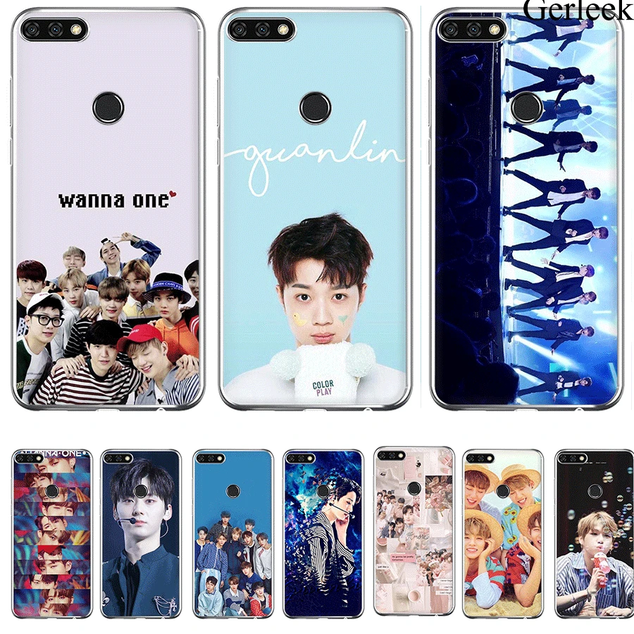 Чехол для телефона Wanna One Huawei Y5 Y6 Y7 II 2017 2018 Prime защитный чехол | Мобильные телефоны и