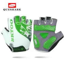 Summer MTB Bicycle Cycling Gloves Silicone Non slip Half Finger Bike Gloves for Men Women Gloves