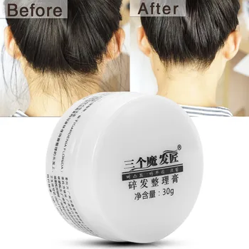 

MOFAJANG 30g Broken Hair Wax Gel Long-lasting Natural Hairstyle Modeling Styling Broken Hair Gel Color Wax Cream Waxs Promades