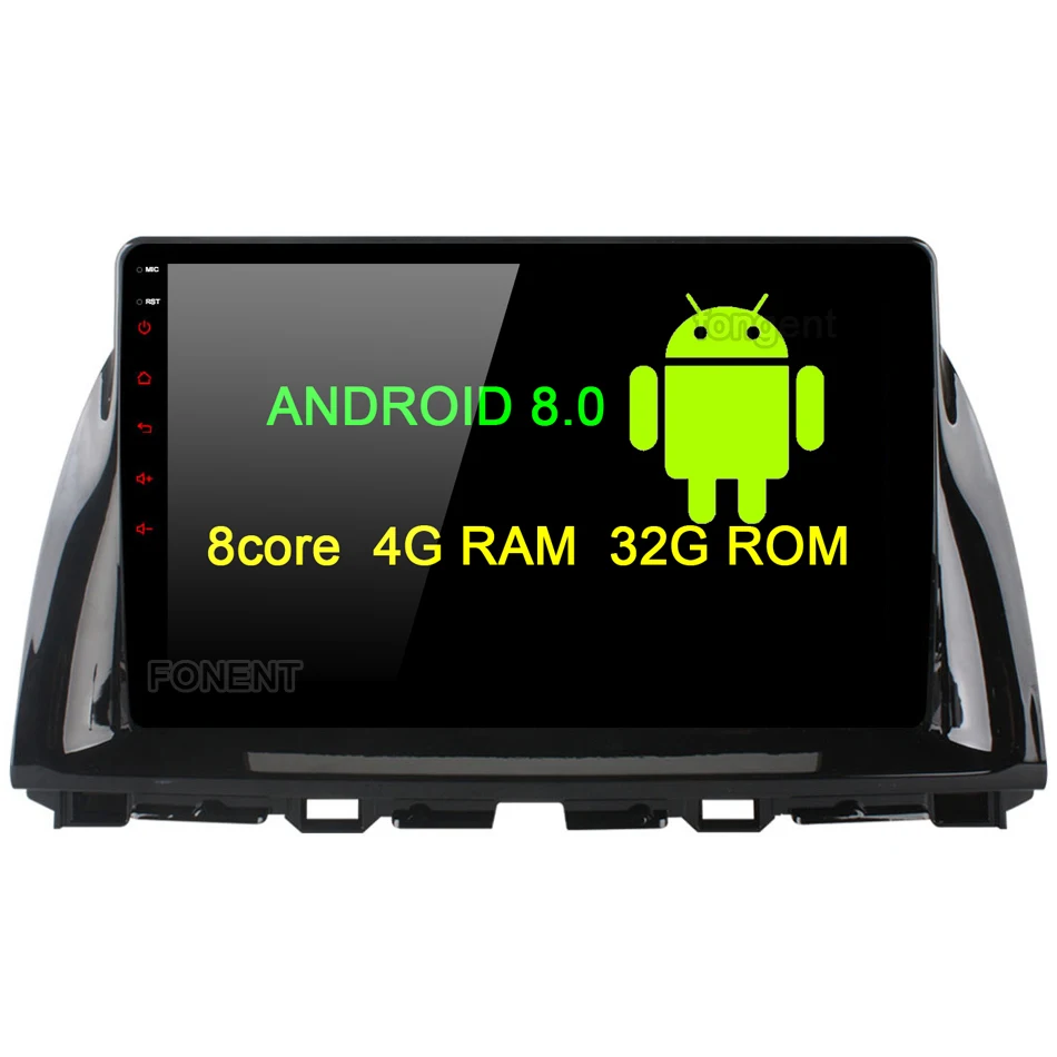 

Fongent 10.2" Android 8.0 Car GPS Player for Mazda CX5 CX-5 CX 5 with Octa Core 4GB Ram Auto Radio Multimedia GPS NAVI 4G LTE