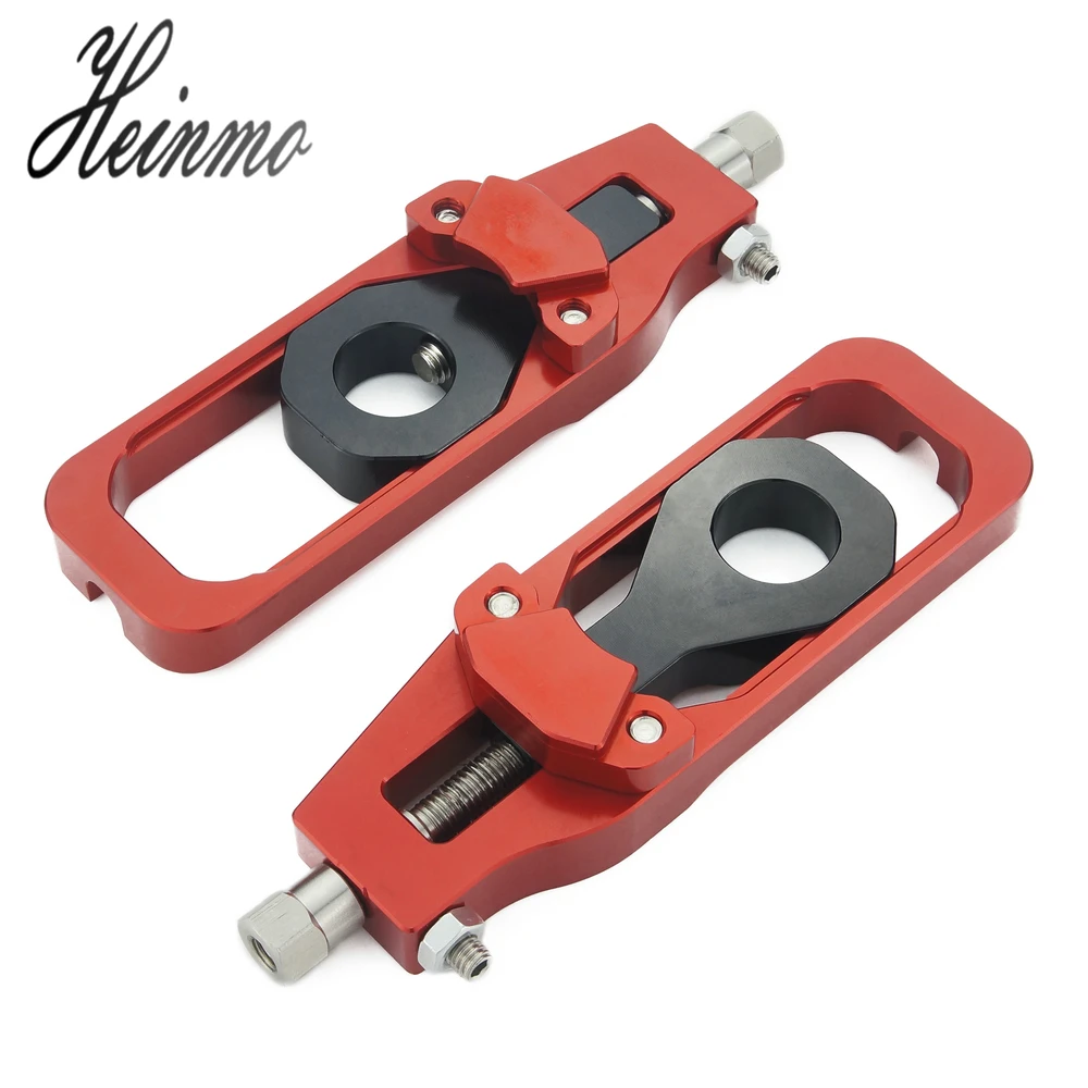 For Kawasaki Z900 Z 900 2017  Motorcycle Rear Axle Spindle Chain Adjuster Tensioner (15)