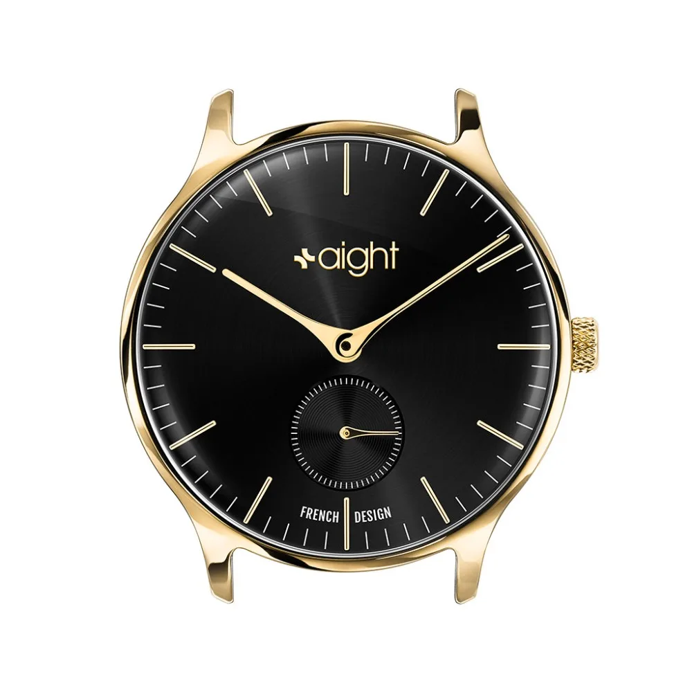 Топ французский бренд роскошных AIGHT relogio feminino кожа Для женщин часы кварцевые