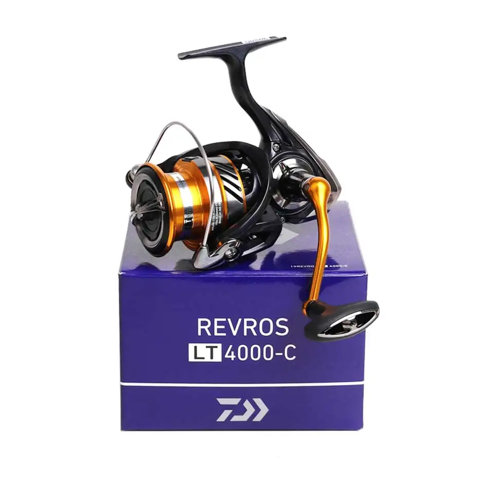 DAIWA-carrete de pesca giratorio REVROS LT 1000-6000, para agua de mar,  máximo 12kg, 5,1: 1/5, 2:1/5,3: 1, novedad