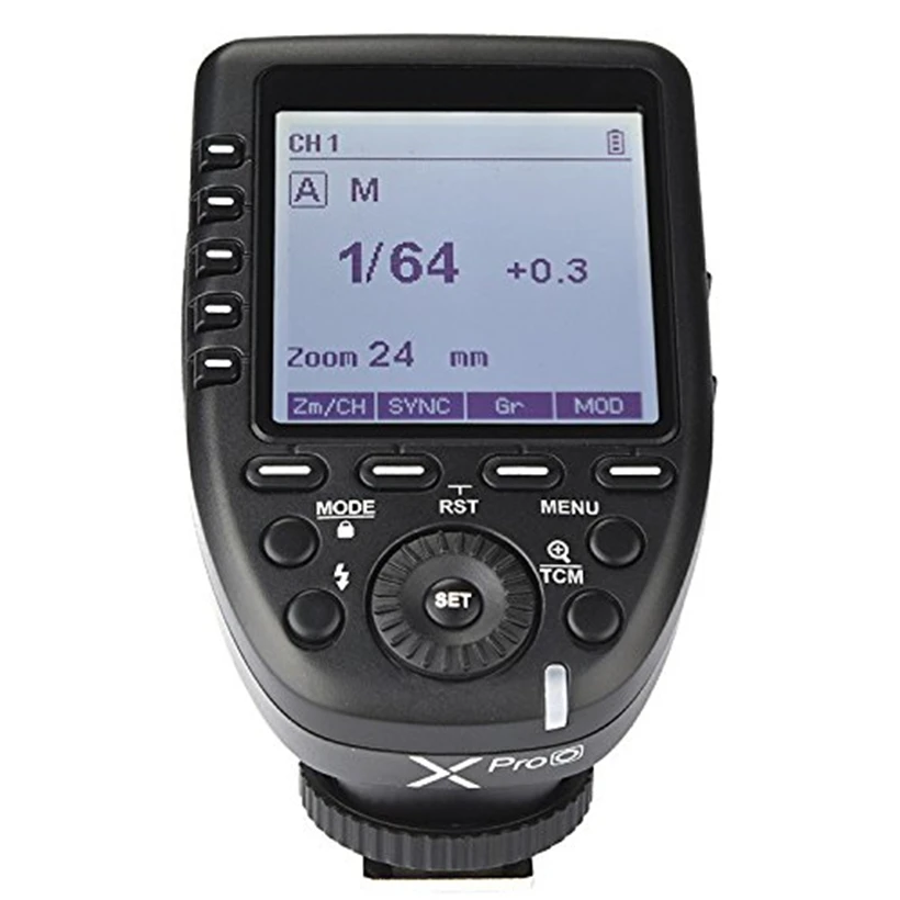 Godox Xpro-O TTL 2.4G X system LCD Screen High-speed Wireless Flash Transmitter For Olympus Pansonic Lumix P5 P3 PL5 GH4 G85 | Электроника