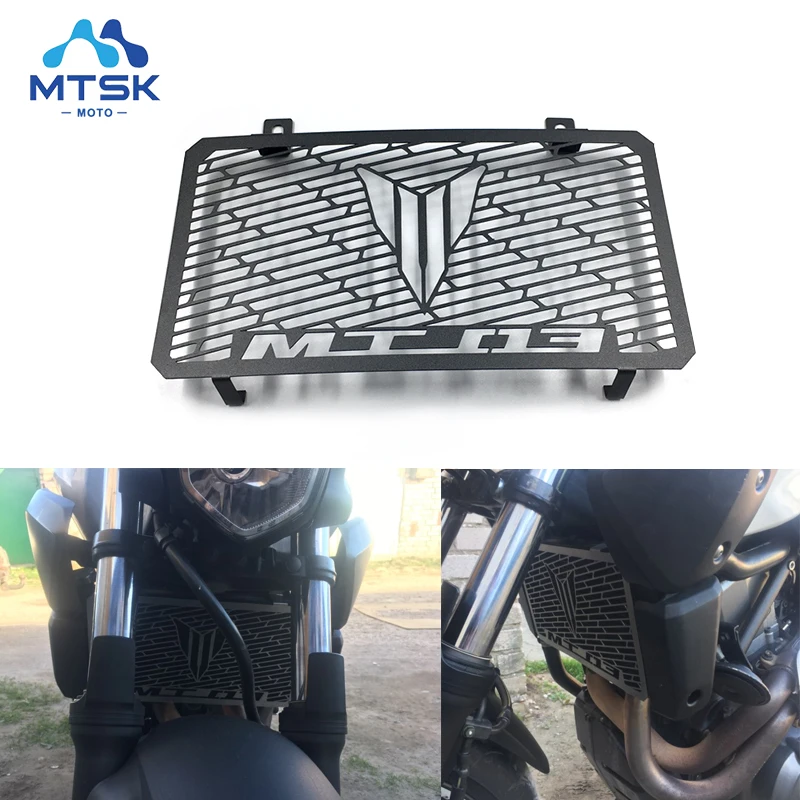 Мотоцикл части для Yamaha MT03 2006 2007 2008 2009 2010 2011 2012 660 CC решетка радиатора решетка Защитная крышка